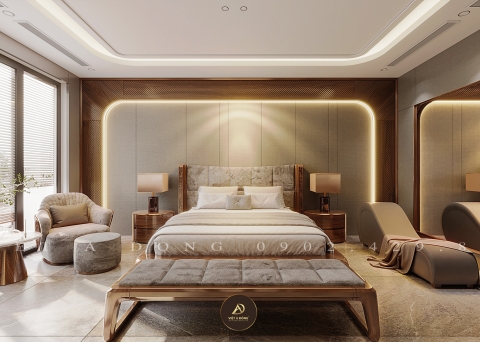 Giường ngủ gỗ óc chó BENTLEY GN - 02